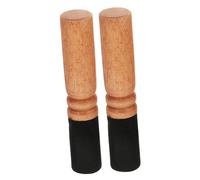 Warmhm 2pcs Singing Bowl Stick Sound Bowl Mallet for Yoga Meditation Handmade from Style