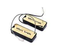 Warmhm 2pcs Soapbar Pickup Single Coil for Electric Guitar Bass Classic Balance Tones