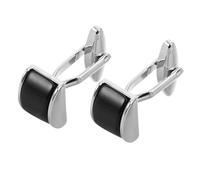 Warmhm 2pcs Stylish Mens Business Cufflinks Shine Shirt Jewelry for Wedding Party Corporate Events with Easy to Use Mechanism and Fashionable Design