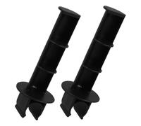 Warmhm 2pcs Toilet Paper Holder for Commode Chairs Roll Holder with Installation Enhanced Accessibility for Seniors and Patients Compatible with Wheelchair and Bedside Use