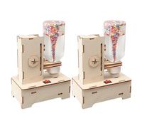 Warmhm 2pcs Tornado Science Kit for Stem Weather Experiment with Generator DIY Tornado Maker for Classroom Learning Family Bonding and Physics Exploration