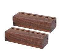 Warmhm 2pcs Wooden Puzzle Box Lid Stand 2mm Slot Puzzle Board Accessory Holder for Desktop Display and Assembly
