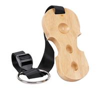Warmhm 3 Holes Cello Slip Mat for End-pin Stopper Non-skid Wooden Cello Spike Floor Protector Anchor Rest