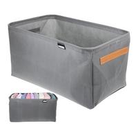 Warmhm 3 Pcs Clothes Storage Organizer Bins Xl 48x28x25cm for Wardrobe