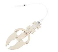 Warmhm 3 Sets DIY Hydraulic Robotic Arm Model Wooden Stem Mechanical Hand Kit Educational Science Project for Building and Learning Engineering