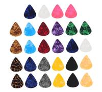 Warmhm 30pcs Bulk Guitar Picks for Acoustic Guitar for Fingerstyle Playing Random Style