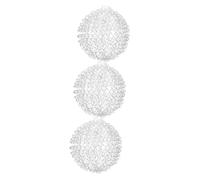 Warmhm 3pcs Decorative Lamp Shades Aluminum Wire Lamp Cover Floor Light Shade Warm Light Diffusion