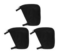 Warmhm 3pcs Hanging Bag for Stroller Storage Organizer Mesh Bag Non-Slip Adjustable Straps for Carriage Travel