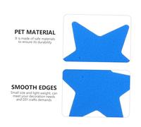 Warmhm 3pcs Patriotic Pentagram Star Confetti for Independence Day Party Decoration Lightweight and Tear Resistant Table Scatter for July Celebration and DIY Crafts