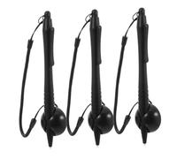 Warmhm 3pcs Resistive Screen Handwriting Stylus Pens with Hard Tip, Touchscreen Writing Pens for Tablets, Anti-lost Spring Rope and Base Set for Resistive Devices