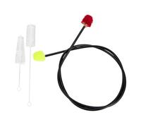 Warmhm 3Pcs Saxophone Cleaning Brush Durable Mouthpiece Valve Brushes for Wind Instruments Maintenance Practical and Compact Cleaning Tools for Trumpet Saxophone and More