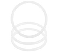 Warmhm 3pcs Singing Bowl Rubber Rings 8.5cm Sound Bowl O-rings Tibetan Buddhist Instrument Cushions Rubber Mat Set