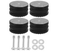 Warmhm 4 Set Rubber Shock Absorbing Feet Pads for 3d Printer and Printer, Heavy Duty Anti-vibration Isolation Pads with Easy Installation for Home and Workspace Use