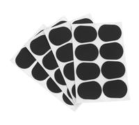 Warmhm 4 Sheets Saxophone Mouthpiece Cushions Alto Sax Pad Replacement Tooth Pads for Enhanced Comfort Performance Suitable for Musicians Beginners