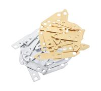Warmhm 40pcs Copper Zinc Electrode Strips DIY Battery Science Kit for Fruit Powered Experiments Practical and Safe Electrodes for Educational Projects Enhancing Critical Thinking and