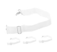 Warmhm 4pcs Adjustable African Drum Strap Durable Nylon Shoulder Sling for Djembe Snare Drums Comfortable Fit with Convenient Buckle System for Music Instrument Accessories