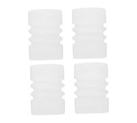 Warmhm 4pcs Ice Cream Machine Wave Sleeves Elastic Seal Rings for Domestic and Commercial Use Wear Resistant Silicone Sealing Rings Preventing Leaks Replacement Components for Efficient