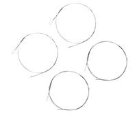 Warmhm 4pcs Professional Erhu Strings Set Metal Material Easy to Replace with Resonant Sound for Erhu Performance and Practice Accessories Random Color
