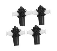 Warmhm 4pcs Samba Whistle Set Tri-tone Plastic Referee Whistle Sports Toy Boys and Girls Musical Instrument for Dance Coaching and Educational Activities