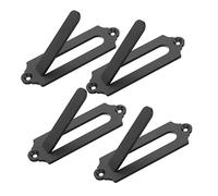 Warmhm 4pcs Skull Hanger Skull Wall Mount Metal Hangers for Deer Mule Antelope Bear Goat Wild Boar