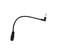 Warmhm 5.5mm to 3.5mm Power Supply Converter Cable Positive Tip Plug Black Compatible with Guitar Effect Pedal Harmonic Pedal for Guitar Players