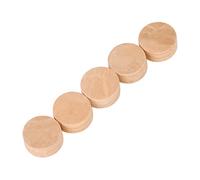 Warmhm 5 Pcs Trombone Water Key Cork Pads Trombone Mute Compatible Cork Wood Repair Accessories and Trumpet Lightweight Good Sealing Easy to Carry