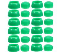 Warmhm 50 Pcs Playground Bolt Covers, M10 Plastic Nut Caps for Slides | 10 mm opening, dome-shaped screw caps, quick push-fit design, for swing sets, climbing frames and soft play centres