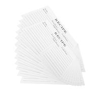 Warmhm 50 Sheets Double Sided Recipe Cards for Weddings and Bridal Showers Lightweight Blank Food Note Cards with for Home Kitchen Office and Travel Recording