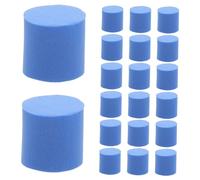 Warmhm 50pcs Ant Nest Accessories Round Hole Stopper for Ant Farming Test Tube Sponge Plug for Feeding Equipment