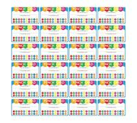Warmhm 50pcs Reward Punch Cards for Kids, Incentive Punch Cards for Classroom, School Behavior, Teaching Tools for Student Motivation
