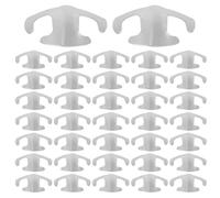 Warmhm 50Pcs Silver Armor Scale Plates 2.7X2.7Cm for Historical Armor Making Medieval Knights DIY Costume Material for Reenactments and Christmas Parties