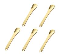Warmhm 5pcs Cosmetic Scoop Zinc Alloy Eye Cream Scoop Dig Spoons for Makeup Portable Use Face Cream Eye