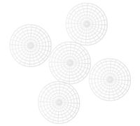 Warmhm 5pcs Fermenting Weight for Home Pickling Jar Press Plates Vegetable Fermentation Mesh Press Tool for Kimchi Sauerkraut Pickles Lightweight Space-saving Accessories for Homemade