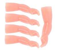 Warmhm 5Pcs Halloween Fake Hand Props Realistic Trick Prank Disappearing Trick Stage Show Props for Parties and Performances