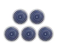 Warmhm 5pcs Pigeon Nest Bird Egg Breeding House Lightweight Nesting Material for Comfortable Living Environment for Pet Birds and Pigeon Care Supplies White Blue