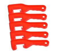 Warmhm 5pcs Plastic Bucket Lid Opener Paint and Oil Bucket Lid Lifter Tool for Home Office and Industrial Use with Hand Safety and Fit