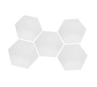 Warmhm 5pcs Sound Absorbing Board Acoustic Treatment Self-adhesive Sound Dampening Pad for Ktv Studio