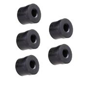 Warmhm 5pcs Trombone Slide Rubber End Covers Non-slip Bumpers Finger Buttons Trombone Repair Tools for Enhanced Grip Performance