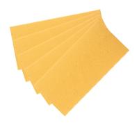 Warmhm 5pcs Wax Coated Beeswax Foundation Sheets for Hive Frames Deep Plastic Base with Uniform Coating for Brood Development and Hive Productivity in Beekeeping Apiary