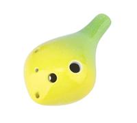 Warmhm 6holes Ceramic Ocarina Musical Instrument for Beginners Smokey Starry Style Handmade for Boys and Girls and Music Lovers