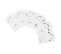 Warmhm 6pcs Acoustic Guitar Strings Gauge Electric Guitar Strings Pack Coating Longevity Rich Tone