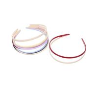 Warmhm 6pcs Candy Color Double Row Teeth Comb Hairbands Non Slip Hard Plastic Headwear for Women Hair Decoration and Stray Hair Control Versatile Accessory for Home Travel Work