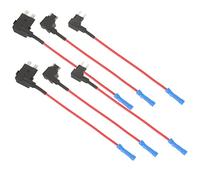 Warmhm 6pcs Fuse Box Insert Automotive Copper Material in Line Fuse Holders for Cars Trucks Heavy Duty