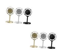Warmhm 6pcs Retro Style Vintage Microphone Condenser Microphone for Antique Decor for Christmas Parties