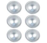 Warmhm 6pcs Semi-Circle Cake Baking Molds DIY Tartlet Muffin Pudding Mold Set for Dessert Baking Cup Homemade Pastry Tools