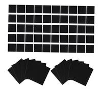 Warmhm 72pcs Self-adhesive High-density Polyester Acoustic Panels for Noise Reduction and Soundproofing Dual-function Corkboard Surface Sound Absorbing Wall Tiles for Office and Studio