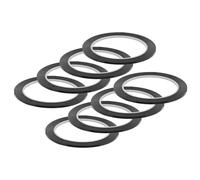 Warmhm 8pcs Black Adhesive Tape for Arts and Decorations, Self-adhesive Pet Material, Easy to Stick and Remove, Works on Plastic and Metal Surfaces, for Creating Even Solid Lines