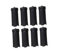 Warmhm 8Pcs Camera Tripod Phone Holder, Folding Tabletop Stand with 1/4 Inch Screw, Portable ABS Mount for Digital and Cameras, Streaming and Travel