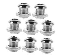 Warmhm 8pcs Drum Ventilation Parts Air Screws Washers for Snare Drum Percussion Instruments Replacement Air Vent Screws Hardware Spare