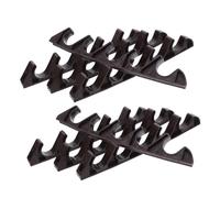 Warmhm 8pcs Outdoor Folding Chair Adjustment Brackets with Gear Recliner Connector Clips Stable Five Tooth Buckle for Patio Camping Garden Furniture Multi Level Reclining Support